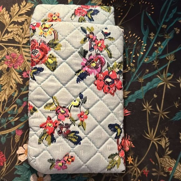 Vera Bradley Iconic Double Eye Case - Water Bouquet - NEW W/tag 23272-L83 - Picture 5 of 5
